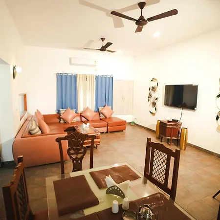 Villa M - Solitude 3 Goa 3Bhk, Pool Facing, Near Beach, Free Wifi And Prime Location